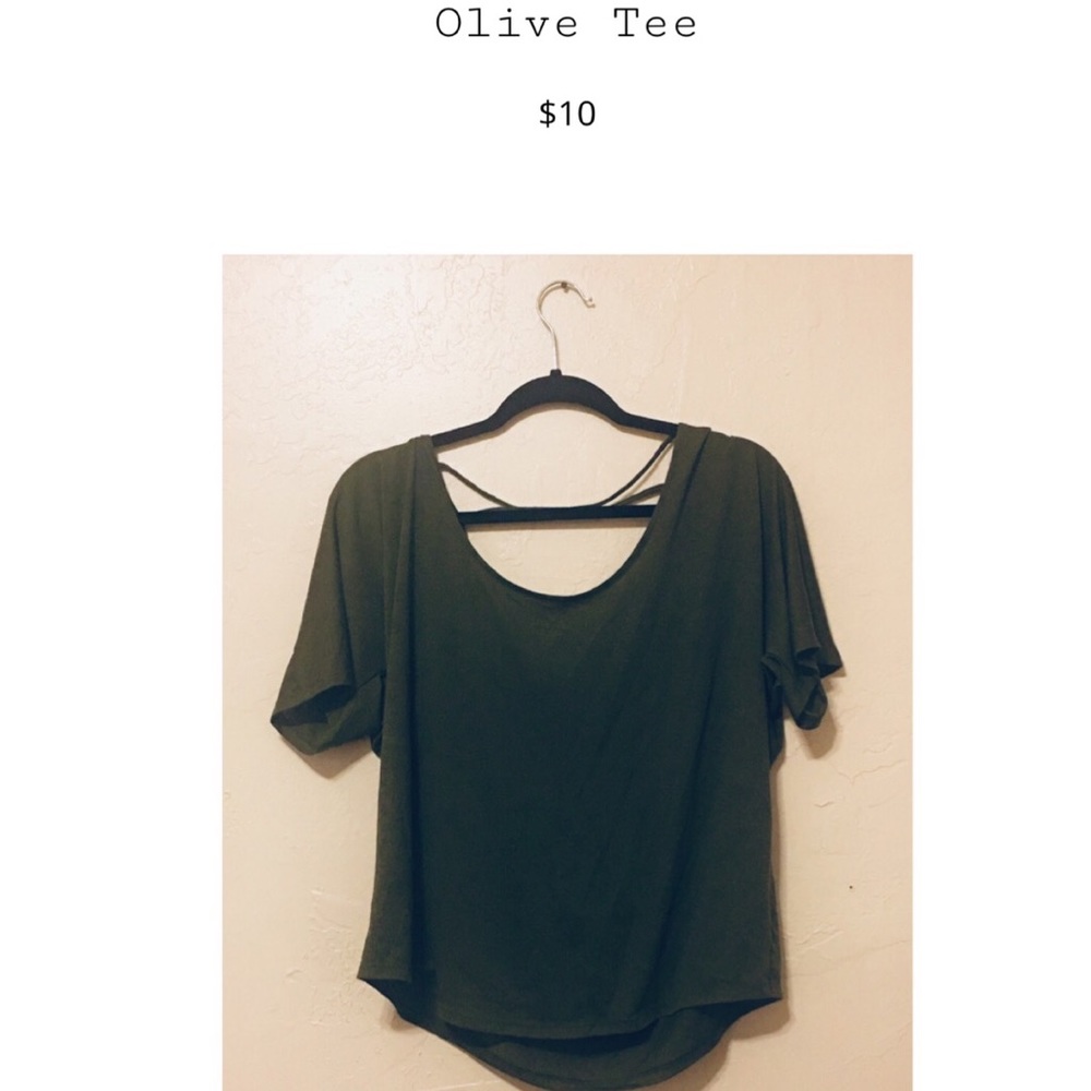 Olive tee